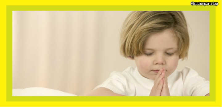 oracion para niños antes de dormir