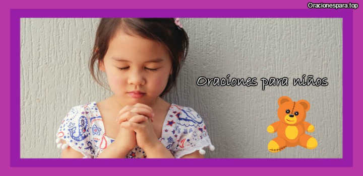 oraciones para niños